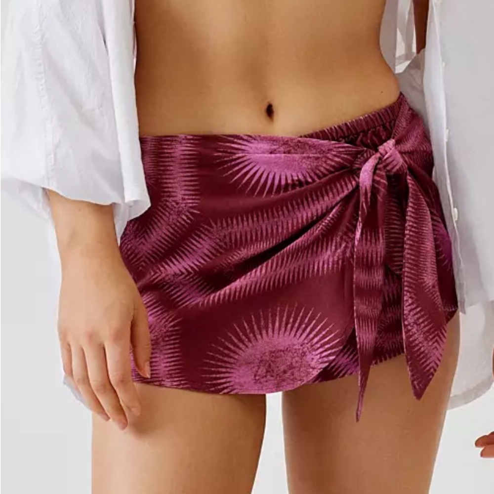 Kimchi Blue Cassia Mirco Mini Sarong Skort NWOT Sz xxl urban outfitters so cute